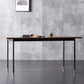 Traditional Luxury Style Dining Table Brown Rectangle Solid Wood Table with 4 Legs Clearhalo ' dining_table' 'Dining Tables & Seating' 'Dining Tables' 'furn' 'furn_dining_table' 'Furniture' 'furniture_dining_table' 'Kitchen & Dining Furniture' 'kitchen&dining_furn' 'kitchen' 'kitchen_dining_table' 4092539