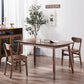 Mid-Century Modern Dining Table Brown Rectangle Solid Wood Dining Table Clearhalo ' dining_table' 'Dining Tables & Seating' 'Dining Tables' 'furn' 'furn_dining_table' 'Furniture' 'furniture_dining_table' 'Kitchen & Dining Furniture' 'kitchen&dining_furn' 'kitchen' 'kitchen_dining_table' 4092549