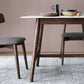Solid Wood Mid-Century Modern Table Rectangle Sintered Stone Top Table with Trestle Clearhalo ' dining_table' 'Dining Tables & Seating' 'Dining Tables' 'furn' 'furn_dining_table' 'Furniture' 'furniture_dining_table' 'Kitchen & Dining Furniture' 'kitchen&dining_furn' 'kitchen' 'kitchen_dining_table' 4092640