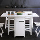 Rectangle Stone Dining Site Table Simplicity Style Drop Leaf Table for Home Clearhalo ' dining_table' 'Dining Tables & Seating' 'Dining Tables' 'furn' 'furn_dining_table' 'Furniture' 'furniture_dining_table' 'Kitchen & Dining Furniture' 'kitchen&dining_furn' 'kitchen' 'kitchen_dining_table' 4092708