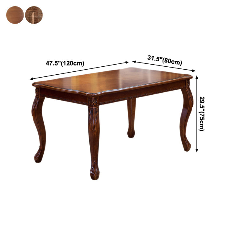 Rectangle Dining Room Collection 4-foot Home Furniture for Dining Room Clearhalo ' dining_table' 'Dining Tables & Seating' 'Dining Tables' 'furn' 'furn_dining_table' 'Furniture' 'furniture_dining_table' 'Kitchen & Dining Furniture' 'kitchen&dining_furn' 'kitchen' 'kitchen_dining_table' 4092766