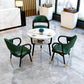 Round Dining Site Table Traditional Luxury Tripod Base Furniture for Indoor Clearhalo ' dining_table' 'Dining Tables & Seating' 'Dining Tables' 'furn' 'furn_dining_table' 'Furniture' 'furniture_dining_table' 'Kitchen & Dining Furniture' 'kitchen&dining_furn' 'kitchen' 'kitchen_dining_table' 4092772