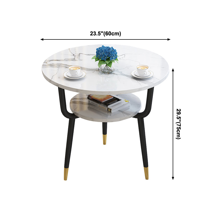 Round Dining Site Table Traditional Luxury Tripod Base Furniture for Indoor Clearhalo ' dining_table' 'Dining Tables & Seating' 'Dining Tables' 'furn' 'furn_dining_table' 'Furniture' 'furniture_dining_table' 'Kitchen & Dining Furniture' 'kitchen&dining_furn' 'kitchen' 'kitchen_dining_table' 4092779