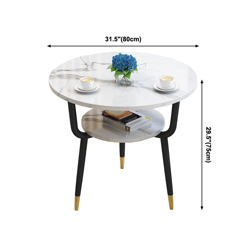 Round Dining Site Table Traditional Luxury Tripod Base Furniture for Indoor Clearhalo ' dining_table' 'Dining Tables & Seating' 'Dining Tables' 'furn' 'furn_dining_table' 'Furniture' 'furniture_dining_table' 'Kitchen & Dining Furniture' 'kitchen&dining_furn' 'kitchen' 'kitchen_dining_table' 4092781