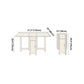 Mid-Century Modern Dining Table Rubberwood Solid Wood Table with Wood Base Clearhalo ' dining_table' 'Dining Tables & Seating' 'Dining Tables' 'furn' 'furn_dining_table' 'Furniture' 'furniture_dining_table' 'Kitchen & Dining Furniture' 'kitchen&dining_furn' 'kitchen' 'kitchen_dining_table' 4092878