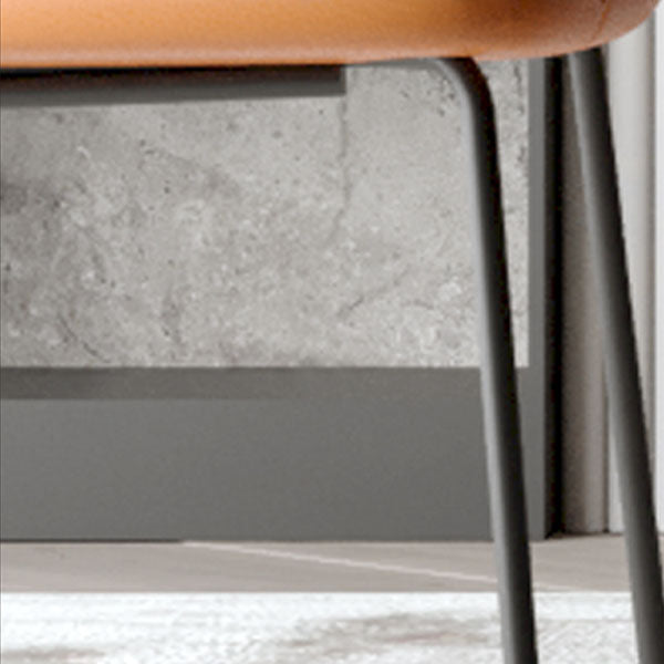 Minimalist Style Upholstered Armless Dining Chairs Open Back Dining Side Chairs Clearhalo ' kitchen&dining_furn' 'Dining Chairs' 'Dining Tables & Seating' 'dining_chair' 'furn' 'furn_dining_chair' 'Furniture' 'furniture_dining_chair' 'Kitchen & Dining Furniture' 'kitchen' 4096138