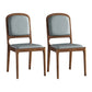 Contemporary Style Wood Dining Side Chairs Open Back Dining Side Chairs (Set of 2) Light Blue Clearhalo ' kitchen&dining_furn' 'Dining Chairs' 'Dining Tables & Seating' 'dining_chair' 'furn' 'furn_dining_chair' 'Furniture' 'furniture_dining_chair' 'Kitchen & Dining Furniture' 'kitchen' 4096242