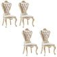 Victorian Style Dining Side Chair Dining Armless Side Chair for Home Use Coffee 4 Piece Set Clearhalo ' kitchen&dining_furn' 'Dining Chairs' 'Dining Tables & Seating' 'dining_chair' 'furn' 'furn_dining_chair' 'Furniture' 'furniture_dining_chair' 'Kitchen & Dining Furniture' 'kitchen' 4096492
