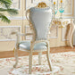 Victorian Style Dining Side Chair Dining Armless Side Chair for Home Use Clearhalo ' kitchen&dining_furn' 'Dining Chairs' 'Dining Tables & Seating' 'dining_chair' 'furn' 'furn_dining_chair' 'Furniture' 'furniture_dining_chair' 'Kitchen & Dining Furniture' 'kitchen' 4096493