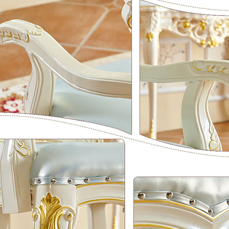 Victorian Style Dining Side Chair Dining Armless Side Chair for Home Use Clearhalo ' kitchen&dining_furn' 'Dining Chairs' 'Dining Tables & Seating' 'dining_chair' 'furn' 'furn_dining_chair' 'Furniture' 'furniture_dining_chair' 'Kitchen & Dining Furniture' 'kitchen' 4096498