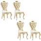 Victorian Style Dining Side Chair Dining Armless Side Chair for Home Use Beige 4 Piece Set Clearhalo ' kitchen&dining_furn' 'Dining Chairs' 'Dining Tables & Seating' 'dining_chair' 'furn' 'furn_dining_chair' 'Furniture' 'furniture_dining_chair' 'Kitchen & Dining Furniture' 'kitchen' 4096503