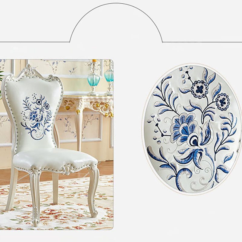 Victorian Style Dining Side Chairs Dining Armless Side Chair for Home Use Clearhalo ' kitchen&dining_furn' 'Dining Chairs' 'Dining Tables & Seating' 'dining_chair' 'furn' 'furn_dining_chair' 'Furniture' 'furniture_dining_chair' 'Kitchen & Dining Furniture' 'kitchen' 4096524