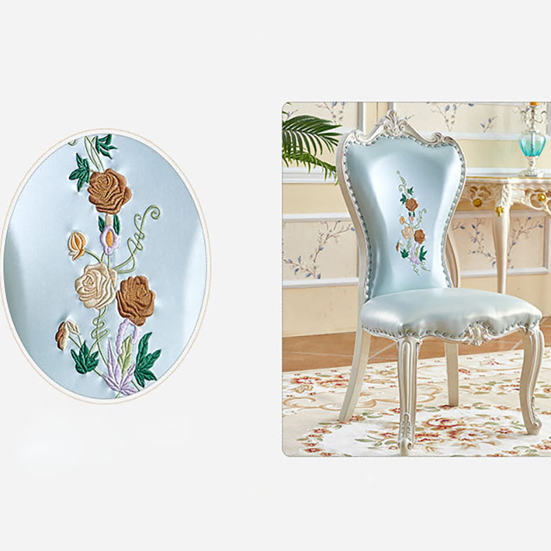 Victorian Style Dining Side Chairs Dining Armless Side Chair for Home Use Clearhalo ' kitchen&dining_furn' 'Dining Chairs' 'Dining Tables & Seating' 'dining_chair' 'furn' 'furn_dining_chair' 'Furniture' 'furniture_dining_chair' 'Kitchen & Dining Furniture' 'kitchen' 4096527