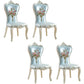 Victorian Style Dining Side Chairs Dining Armless Side Chair for Home Use Blue 4 Piece Set Clearhalo ' kitchen&dining_furn' 'Dining Chairs' 'Dining Tables & Seating' 'dining_chair' 'furn' 'furn_dining_chair' 'Furniture' 'furniture_dining_chair' 'Kitchen & Dining Furniture' 'kitchen' 4096546