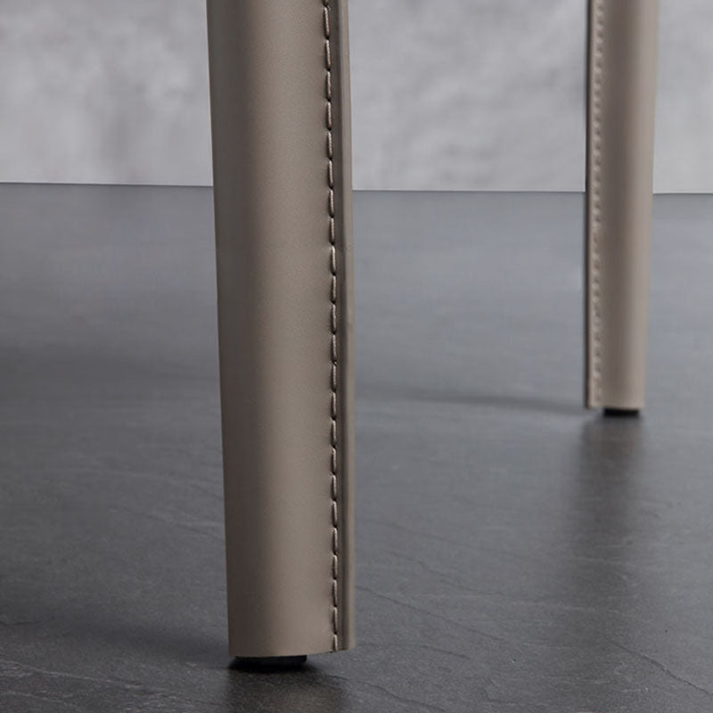 Modern Indoor-Outdoor Dining Room Chairs Wingback Parsons Armless Chair (Set of 2) Clearhalo ' kitchen&dining_furn' 'Dining Chairs' 'Dining Tables & Seating' 'dining_chair' 'furn' 'furn_dining_chair' 'Furniture' 'furniture_dining_chair' 'Kitchen & Dining Furniture' 'kitchen' 4096581