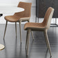 Contemporary Style Metal Dining Chair Dining Armless Side Chairs for Kitchen (Set of 2) Clearhalo ' kitchen&dining_furn' 'Dining Chairs' 'Dining Tables & Seating' 'dining_chair' 'furn' 'furn_dining_chair' 'Furniture' 'furniture_dining_chair' 'Kitchen & Dining Furniture' 'kitchen' 4096601
