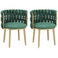 Nordic Metal Dining Room Chairs Velvet Armless Dining Chairs for Restaurant Army Green 2 Piece Set Clearhalo ' kitchen&dining_furn' 'Dining Chairs' 'Dining Tables & Seating' 'dining_chair' 'furn' 'furn_dining_chair' 'Furniture' 'furniture_dining_chair' 'Kitchen & Dining Furniture' 'kitchen' 4096605