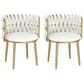 Nordic Metal Dining Room Chairs Velvet Armless Dining Chairs for Restaurant Off-White 2 Piece Set Clearhalo ' kitchen&dining_furn' 'Dining Chairs' 'Dining Tables & Seating' 'dining_chair' 'furn' 'furn_dining_chair' 'Furniture' 'furniture_dining_chair' 'Kitchen & Dining Furniture' 'kitchen' 4096620