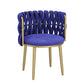Nordic Metal Dining Room Chairs Velvet Armless Dining Chairs for Restaurant Blue 1 Piece Clearhalo ' kitchen&dining_furn' 'Dining Chairs' 'Dining Tables & Seating' 'dining_chair' 'furn' 'furn_dining_chair' 'Furniture' 'furniture_dining_chair' 'Kitchen & Dining Furniture' 'kitchen' 4096622