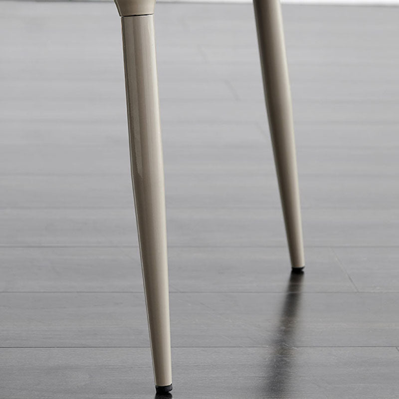 Contemporary Style Metal Dining Chair Dining Arm Side Chairs for Kitchen (Set of 2) Clearhalo ' kitchen&dining_furn' 'Dining Chairs' 'Dining Tables & Seating' 'dining_chair' 'furn' 'furn_dining_chair' 'Furniture' 'furniture_dining_chair' 'Kitchen & Dining Furniture' 'kitchen' 4096639