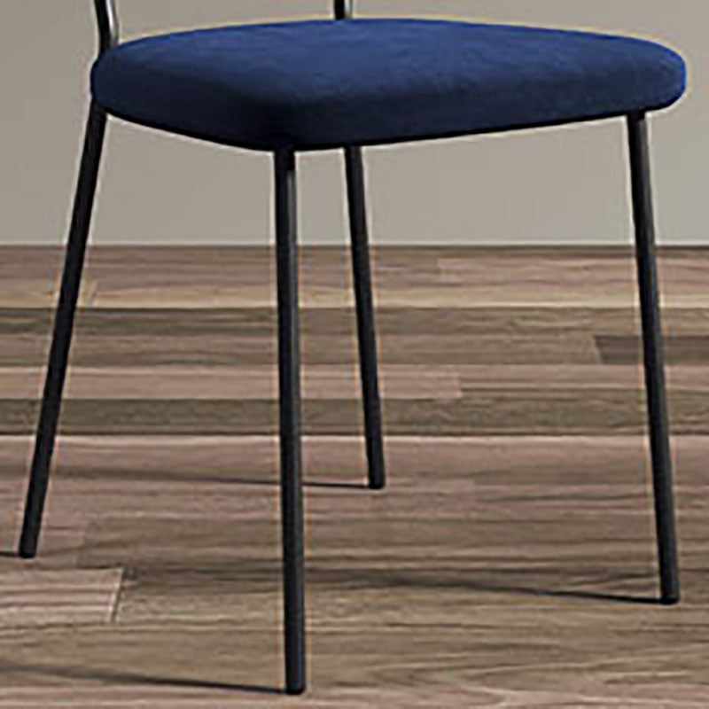 Nordic Metal Dining Room Chairs Open Back Dining Side Armless Chair for Restaurant (Set of 2) Clearhalo ' kitchen&dining_furn' 'Dining Chairs' 'Dining Tables & Seating' 'dining_chair' 'furn' 'furn_dining_chair' 'Furniture' 'furniture_dining_chair' 'Kitchen & Dining Furniture' 'kitchen' 4096678