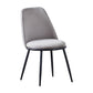Velvet Scandinavian Dining Room Side Chair Parsons Matte Finish Dining Chair Light Gray 1 Piece Black Clearhalo ' kitchen&dining_furn' 'Dining Chairs' 'Dining Tables & Seating' 'dining_chair' 'furn' 'furn_dining_chair' 'Furniture' 'furniture_dining_chair' 'Kitchen & Dining Furniture' 'kitchen' 4096810