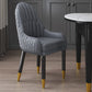 Scandinavian Indoor Arm Chair Upholstered Parsons Back Wood Dining Room Chair Grey 1 Piece Clearhalo ' kitchen&dining_furn' 'Dining Chairs' 'Dining Tables & Seating' 'dining_chair' 'furn' 'furn_dining_chair' 'Furniture' 'furniture_dining_chair' 'Kitchen & Dining Furniture' 'kitchen' 4096873