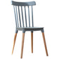 Nordic Style Wood Dining Chair Slat Back Stacking Side Chair for Home Use Clearhalo ' kitchen&dining_furn' 'Dining Chairs' 'Dining Tables & Seating' 'dining_chair' 'furn' 'furn_dining_chair' 'Furniture' 'furniture_dining_chair' 'Kitchen & Dining Furniture' 'kitchen' 4096977