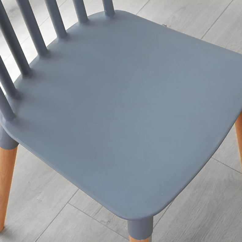 Nordic Style Wood Dining Chair Slat Back Stacking Side Chair for Home Use Clearhalo ' kitchen&dining_furn' 'Dining Chairs' 'Dining Tables & Seating' 'dining_chair' 'furn' 'furn_dining_chair' 'Furniture' 'furniture_dining_chair' 'Kitchen & Dining Furniture' 'kitchen' 4096981