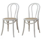 Farmhouse Wood Dining Room Chairs Open Back Dining Armless Chairs for Restaurant White 2 Piece Set Clearhalo ' kitchen&dining_furn' 'Dining Chairs' 'Dining Tables & Seating' 'dining_chair' 'furn' 'furn_dining_chair' 'Furniture' 'furniture_dining_chair' 'Kitchen & Dining Furniture' 'kitchen' 4097086