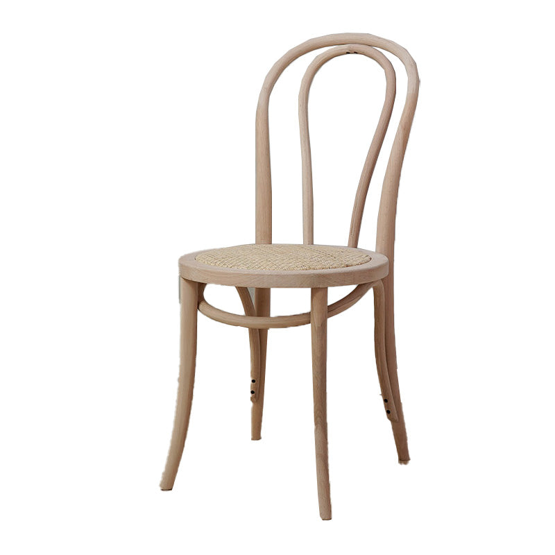 Farmhouse Wood Dining Room Chairs Open Back Dining Armless Chairs for Restaurant White-Gray 1 Piece Clearhalo ' kitchen&dining_furn' 'Dining Chairs' 'Dining Tables & Seating' 'dining_chair' 'furn' 'furn_dining_chair' 'Furniture' 'furniture_dining_chair' 'Kitchen & Dining Furniture' 'kitchen' 4097096