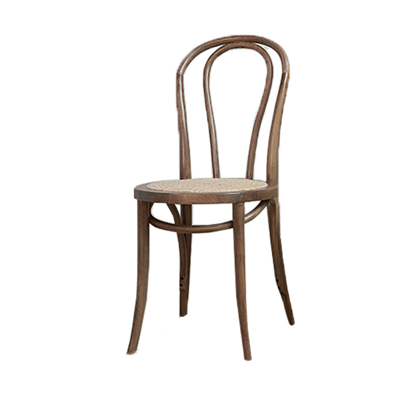 Farmhouse Wood Dining Room Chairs Open Back Dining Armless Chairs for Restaurant Smoke Gray 1 Piece Clearhalo ' kitchen&dining_furn' 'Dining Chairs' 'Dining Tables & Seating' 'dining_chair' 'furn' 'furn_dining_chair' 'Furniture' 'furniture_dining_chair' 'Kitchen & Dining Furniture' 'kitchen' 4097109