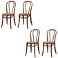 Farmhouse Wood Dining Room Chairs Open Back Dining Armless Chairs for Restaurant Walnut 4 Piece Set Clearhalo ' kitchen&dining_furn' 'Dining Chairs' 'Dining Tables & Seating' 'dining_chair' 'furn' 'furn_dining_chair' 'Furniture' 'furniture_dining_chair' 'Kitchen & Dining Furniture' 'kitchen' 4097114