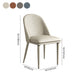 Contemporary Style Metal Dining Chair Dining Armless Side Chair for Kitchen (Set of 2) Clearhalo ' kitchen&dining_furn' 'Dining Chairs' 'Dining Tables & Seating' 'dining_chair' 'furn' 'furn_dining_chair' 'Furniture' 'furniture_dining_chair' 'Kitchen & Dining Furniture' 'kitchen' 4097130