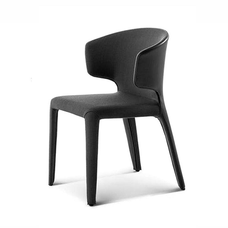 Contemporary Style Metal Dining Chair Dining Armless Side Single Chair for Kitchen Clearhalo ' kitchen&dining_furn' 'Dining Chairs' 'Dining Tables & Seating' 'dining_chair' 'furn' 'furn_dining_chair' 'Furniture' 'furniture_dining_chair' 'Kitchen & Dining Furniture' 'kitchen' 4097140