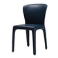 Contemporary Style Metal Dining Chair Dining Armless Side Single Chair for Kitchen Dark Blue Clearhalo ' kitchen&dining_furn' 'Dining Chairs' 'Dining Tables & Seating' 'dining_chair' 'furn' 'furn_dining_chair' 'Furniture' 'furniture_dining_chair' 'Kitchen & Dining Furniture' 'kitchen' 4097145