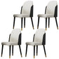 Nordic Style Wood Dining Chair PU Leather Armless Dining Chairs for Home Use Black White 4 Piece Set Clearhalo ' kitchen&dining_furn' 'Dining Chairs' 'Dining Tables & Seating' 'dining_chair' 'furn' 'furn_dining_chair' 'Furniture' 'furniture_dining_chair' 'Kitchen & Dining Furniture' 'kitchen' 4097187