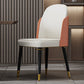 Nordic Style Wood Dining Chair PU Leather Armless Dining Chairs for Home Use Orange White 1 Piece Clearhalo ' kitchen&dining_furn' 'Dining Chairs' 'Dining Tables & Seating' 'dining_chair' 'furn' 'furn_dining_chair' 'Furniture' 'furniture_dining_chair' 'Kitchen & Dining Furniture' 'kitchen' 4097224