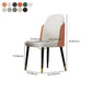 Nordic Style Wood Dining Chair PU Leather Armless Dining Chairs for Home Use Clearhalo ' kitchen&dining_furn' 'Dining Chairs' 'Dining Tables & Seating' 'dining_chair' 'furn' 'furn_dining_chair' 'Furniture' 'furniture_dining_chair' 'Kitchen & Dining Furniture' 'kitchen' 4097229