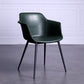 Industrial Metal Dining Room Armchair Upholstered Side Leather Chairs for Home Use Blackish Green 1 Piece Clearhalo ' kitchen&dining_furn' 'Dining Chairs' 'Dining Tables & Seating' 'dining_chair' 'Furniture' 'furniture_dining_chair' 'Kitchen & Dining Furniture' 'kitchen' 4097251