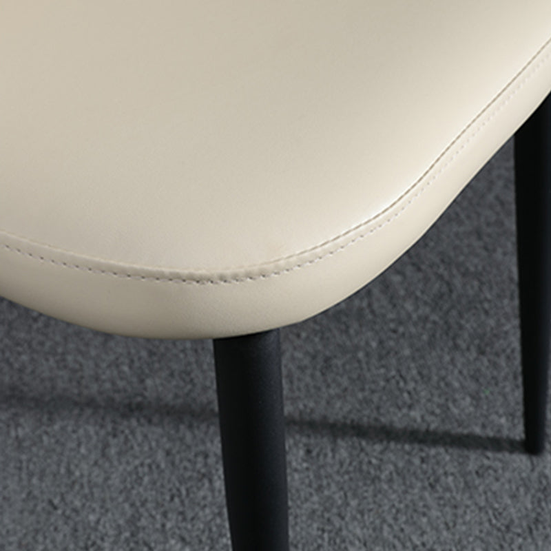 Designer Style Upholstered Home Side Chair Matte Finish Parsons Single Dining Chair Clearhalo ' kitchen&dining_furn' 'Dining Chairs' 'Dining Tables & Seating' 'dining_chair' 'furn' 'furn_dining_chair' 'Furniture' 'furniture_dining_chair' 'Kitchen & Dining Furniture' 'kitchen' 4097366