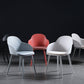 Contemporary Style Dining Chair Kitchen Arm Side Chair with Plastic Legs Clearhalo ' kitchen&dining_furn' 'Dining Chairs' 'Dining Tables & Seating' 'dining_chair' 'furn' 'furn_dining_chair' 'Furniture' 'furniture_dining_chair' 'Kitchen & Dining Furniture' 'kitchen' 4097438