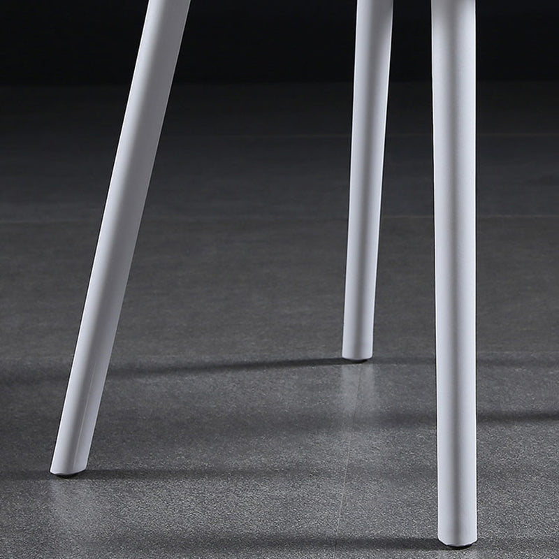 Contemporary Style Dining Chair Kitchen Arm Side Chair with Plastic Legs Clearhalo ' kitchen&dining_furn' 'Dining Chairs' 'Dining Tables & Seating' 'dining_chair' 'furn' 'furn_dining_chair' 'Furniture' 'furniture_dining_chair' 'Kitchen & Dining Furniture' 'kitchen' 4097449