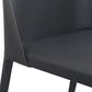 Saddle Leather Designer Style Side Chair Matte Finish Parsons Dining Chair (Set of 2) Clearhalo ' kitchen&dining_furn' 'Dining Chairs' 'Dining Tables & Seating' 'dining_chair' 'furn' 'furn_dining_chair' 'Furniture' 'furniture_dining_chair' 'Kitchen & Dining Furniture' 'kitchen' 4097610