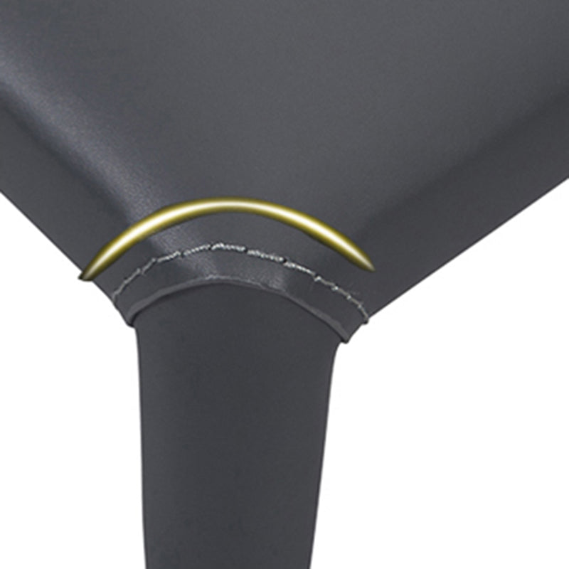 Saddle Leather Designer Style Side Chair Matte Finish Parsons Dining Chair (Set of 2) Clearhalo ' kitchen&dining_furn' 'Dining Chairs' 'Dining Tables & Seating' 'dining_chair' 'furn' 'furn_dining_chair' 'Furniture' 'furniture_dining_chair' 'Kitchen & Dining Furniture' 'kitchen' 4097611