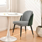 Nordic Style Metal Dining Chair Upholstered Fabric Dining Side Chair for Home Use Clearhalo ' kitchen&dining_furn' 'Dining Chairs' 'Dining Tables & Seating' 'dining_chair' 'furn' 'furn_dining_chair' 'Furniture' 'furniture_dining_chair' 'Kitchen & Dining Furniture' 'kitchen' 4097642