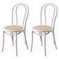 Tropical Style Wood Dining Armless Chair Rattan Patio Dining Side Chair White 2 Piece Set Clearhalo ' kitchen&dining_furn' 'Dining Chairs' 'Dining Tables & Seating' 'dining_chair' 'furn' 'furn_dining_chair' 'Furniture' 'furniture_dining_chair' 'Kitchen & Dining Furniture' 'kitchen' 4097684