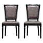 Traditional Wood Dining Armless Chair Open Back Dining Side Chair for Home Use Grey 2 Piece Set Clearhalo ' kitchen&dining_furn' 'Dining Chairs' 'Dining Tables & Seating' 'dining_chair' 'furn' 'furn_dining_chair' 'Furniture' 'furniture_dining_chair' 'Kitchen & Dining Furniture' 'kitchen' 4097705