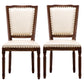 Traditional Wood Dining Armless Chair Open Back Dining Side Chair for Home Use Beige 2 Piece Set Clearhalo ' kitchen&dining_furn' 'Dining Chairs' 'Dining Tables & Seating' 'dining_chair' 'furn' 'furn_dining_chair' 'Furniture' 'furniture_dining_chair' 'Kitchen & Dining Furniture' 'kitchen' 4097716