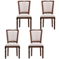 Traditional Wood Dining Armless Chair Open Back Dining Side Chair for Home Use Off-White 4 Piece Set Clearhalo ' kitchen&dining_furn' 'Dining Chairs' 'Dining Tables & Seating' 'dining_chair' 'furn' 'furn_dining_chair' 'Furniture' 'furniture_dining_chair' 'Kitchen & Dining Furniture' 'kitchen' 4097722